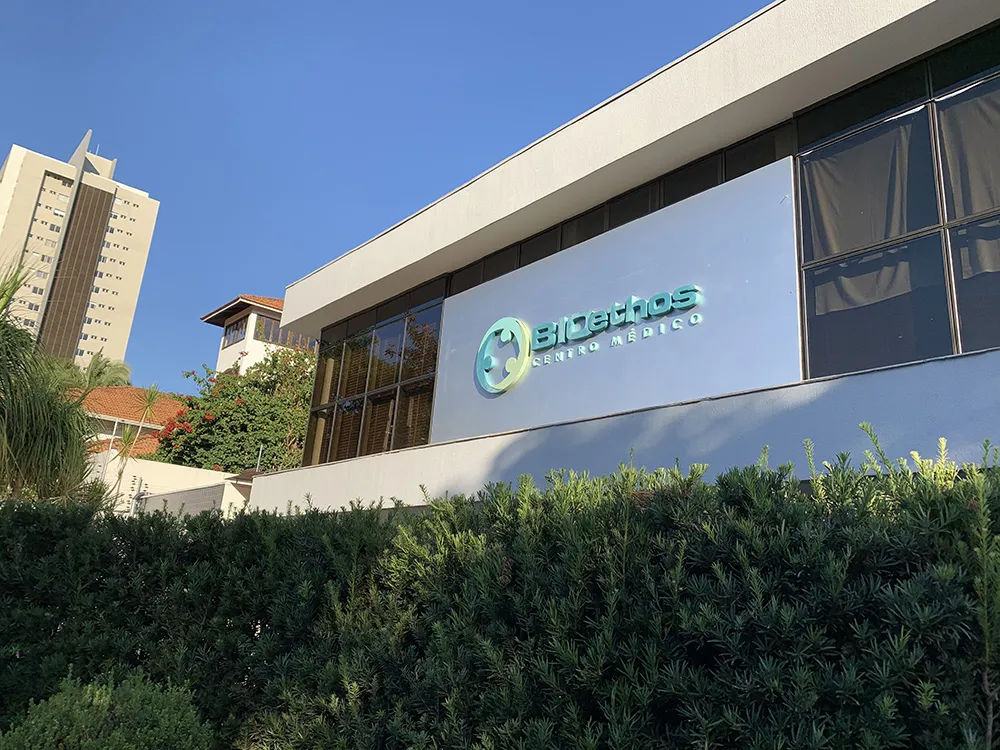 Fachada do Bioethos Centro Clínico